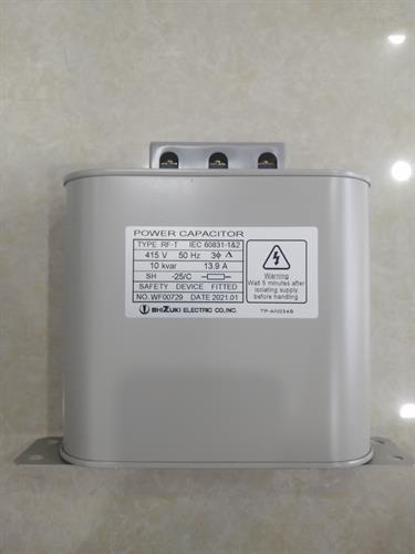 TỤ BÙ DẦU SHIZUKI 3P 10KVAr 415V ( RF-T41510 )